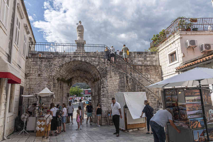 Croacia - Trogir 22 - Puerta Norte o de Tierra Firme